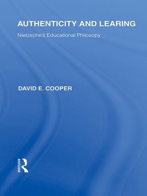cover image of Authenticity and Learning